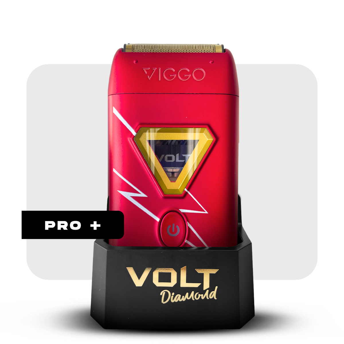 SHAVER VIGGO VOLT red SHAVER VOLT DIAMOND 2026 - RED - V-020 A - Imagen 1